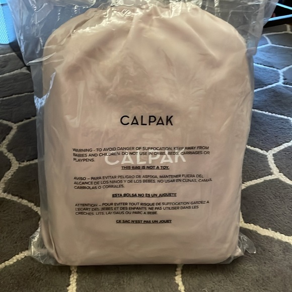 CALPAK Laptop Backpack Caramel - Picture 9 of 13